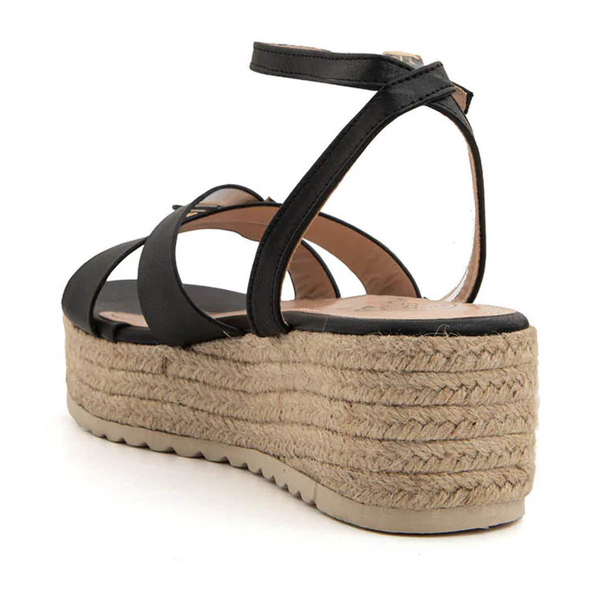 Sandalo urban platform - NERO