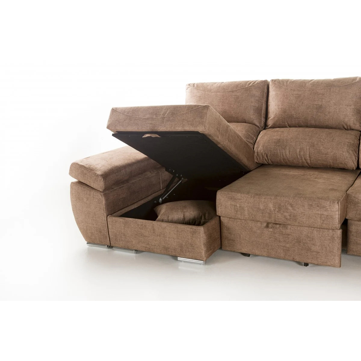 Chaiselongue Reversible Indico Camel Derecha