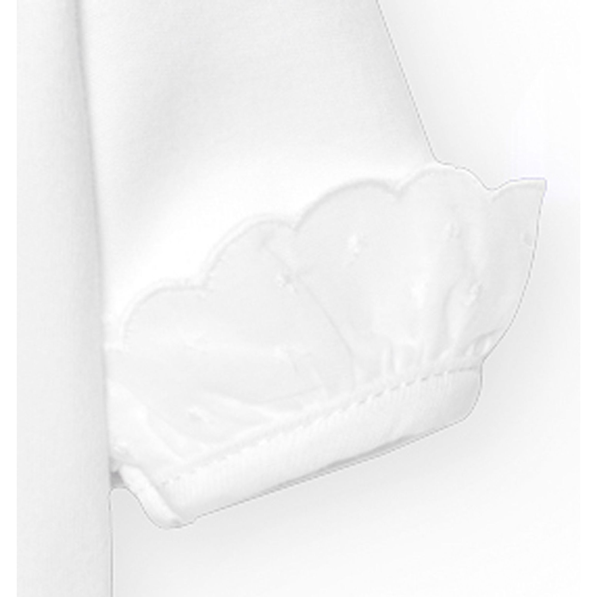 Body cruzado bebé manga larga puntilla