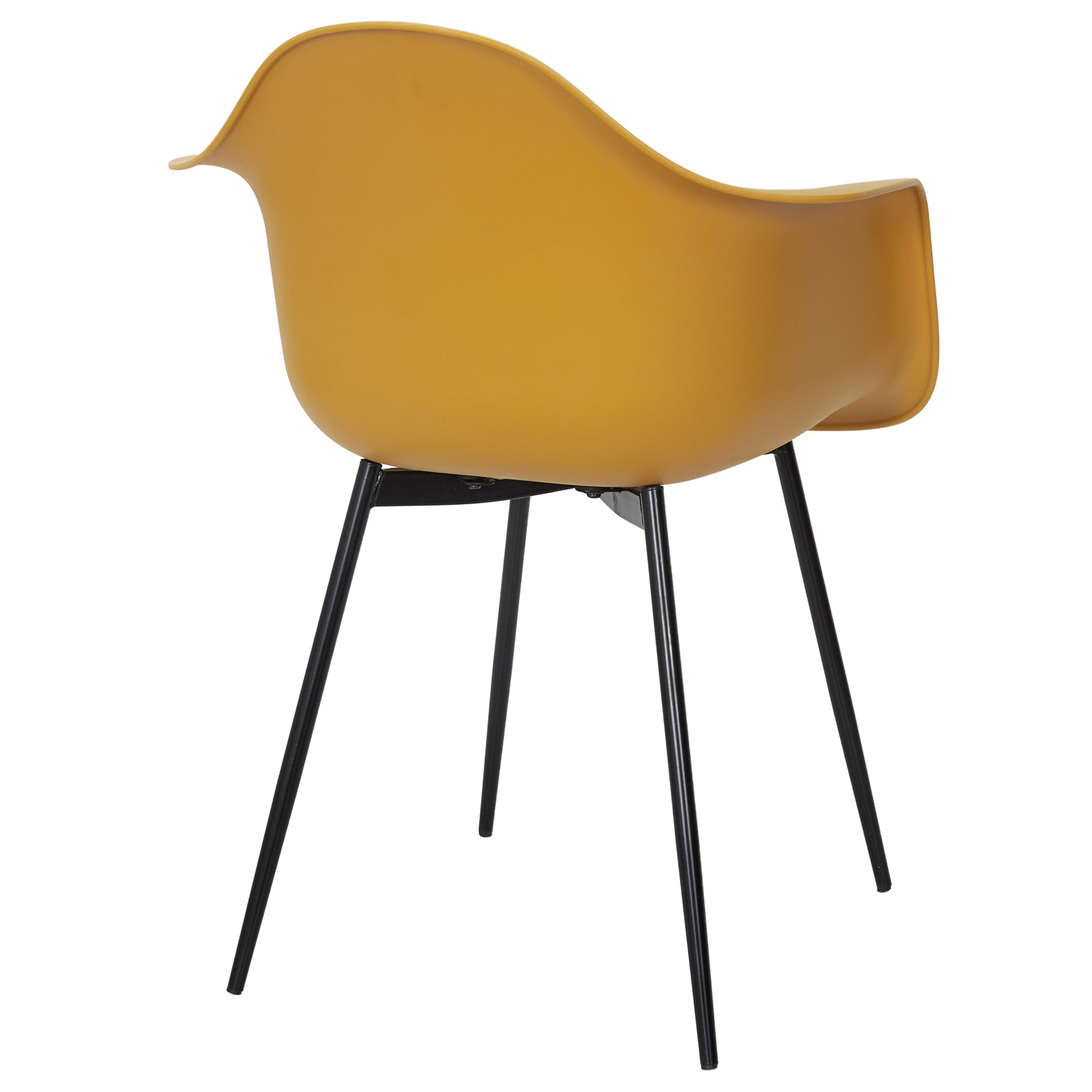 Fauteuil Gustav Jaune - Lot de 4
