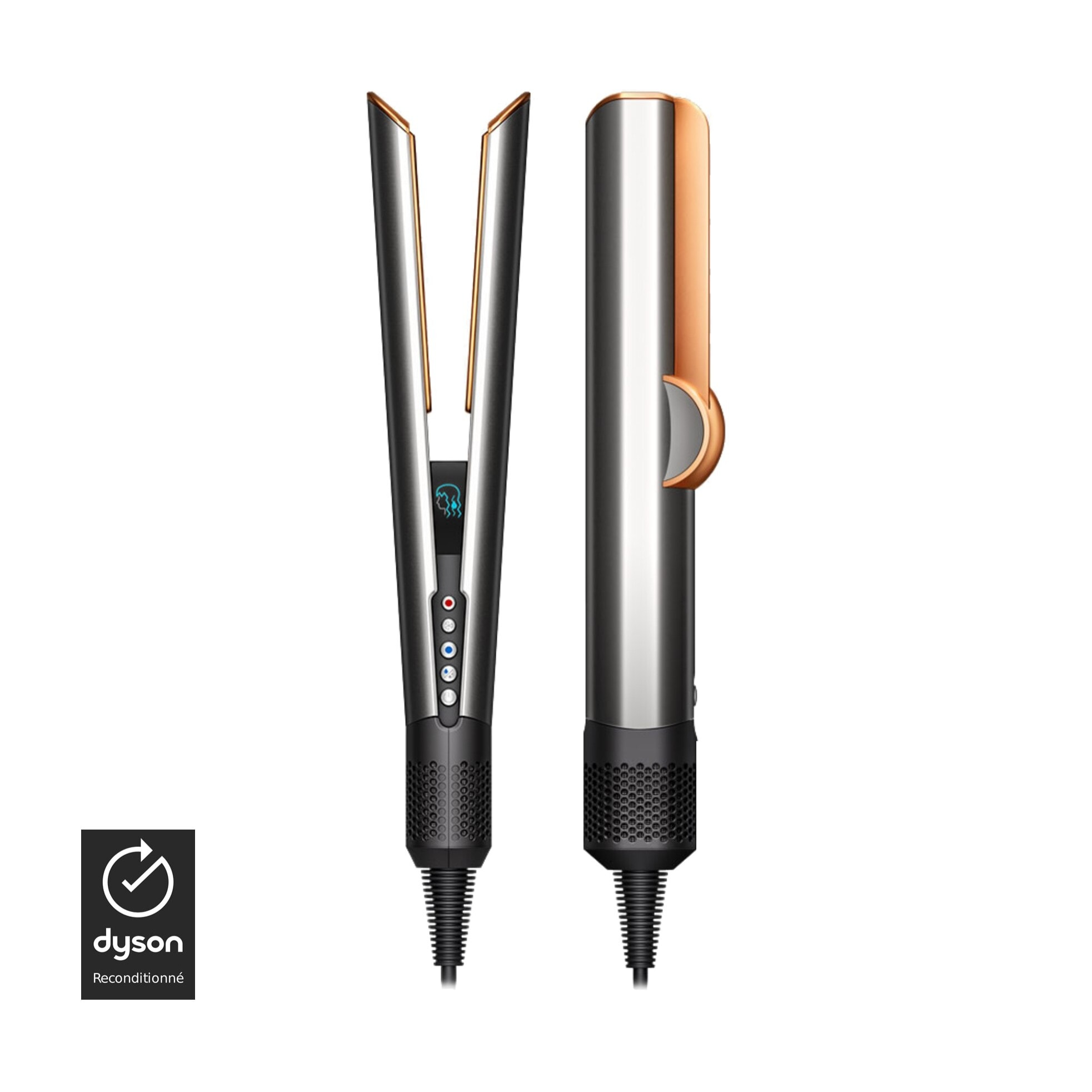 Lisseurs séchants Dyson Airstrait™ Nickel/Cuivré - Reconditionné