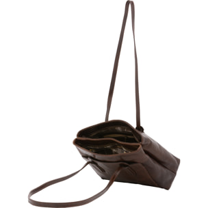 Borsa a spalla  da donna In Vera pelle Made in Italy 23x30x12 cm