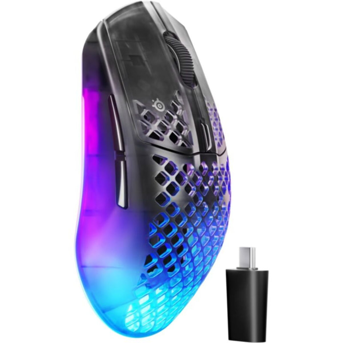 Souris Gamer Sans Fil STEELSERIES Aerox 3 WL Gen 2 - Shadow