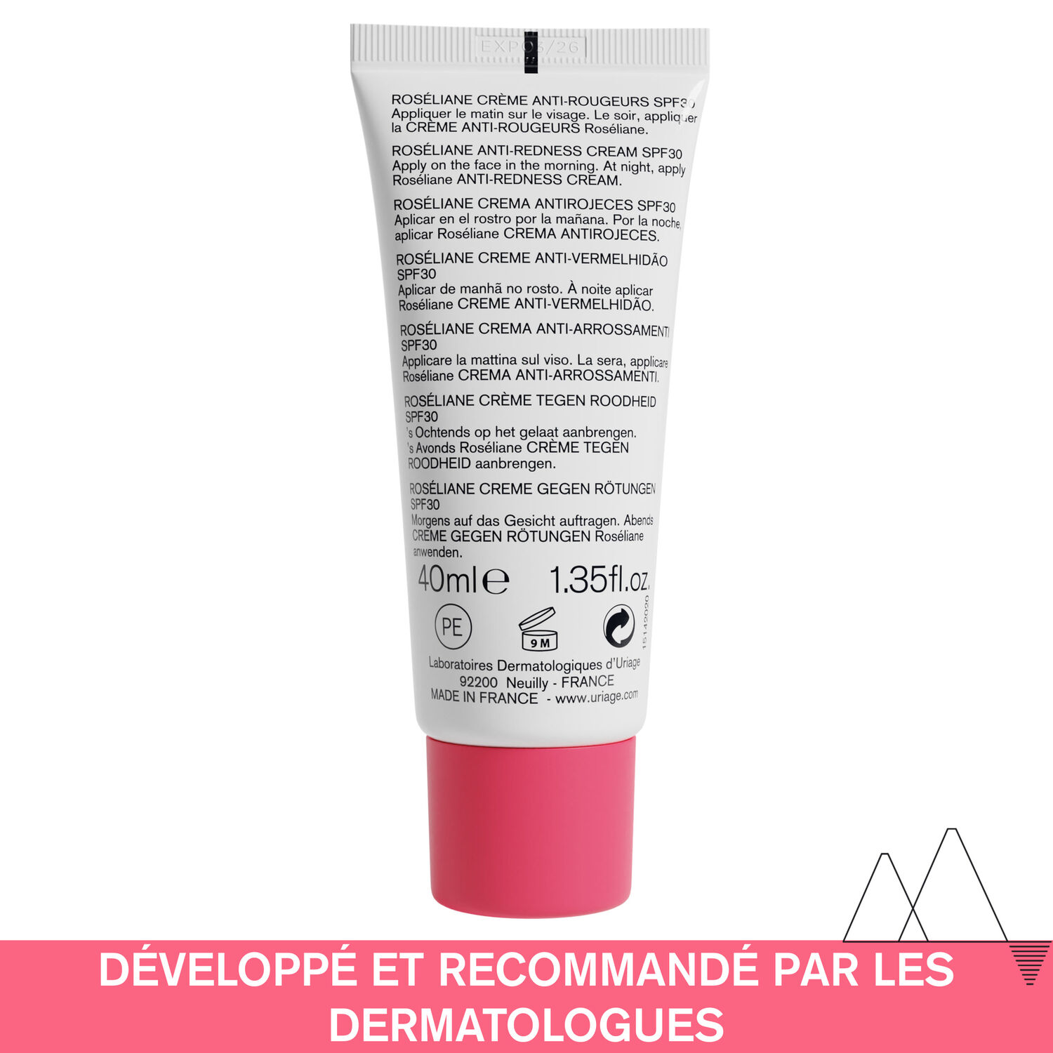 ROSELIANE - Soin anti-rougeurs SPF30 40ml