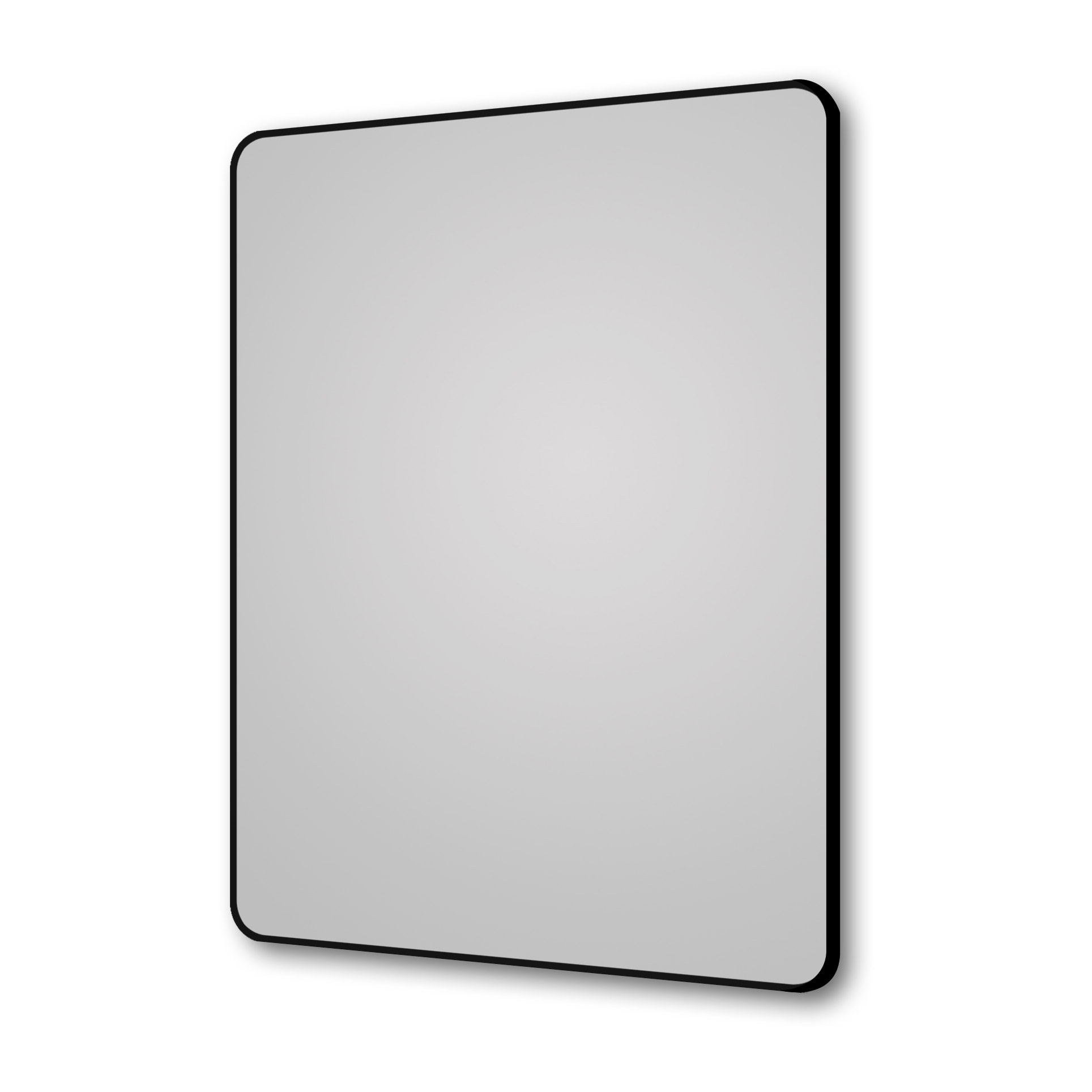 Miroir salle de bain rectangle 60x80cm - encadrement en aluminium - HOB 60