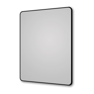 Miroir salle de bain rectangle 60x80cm - encadrement en aluminium - HOB 60
