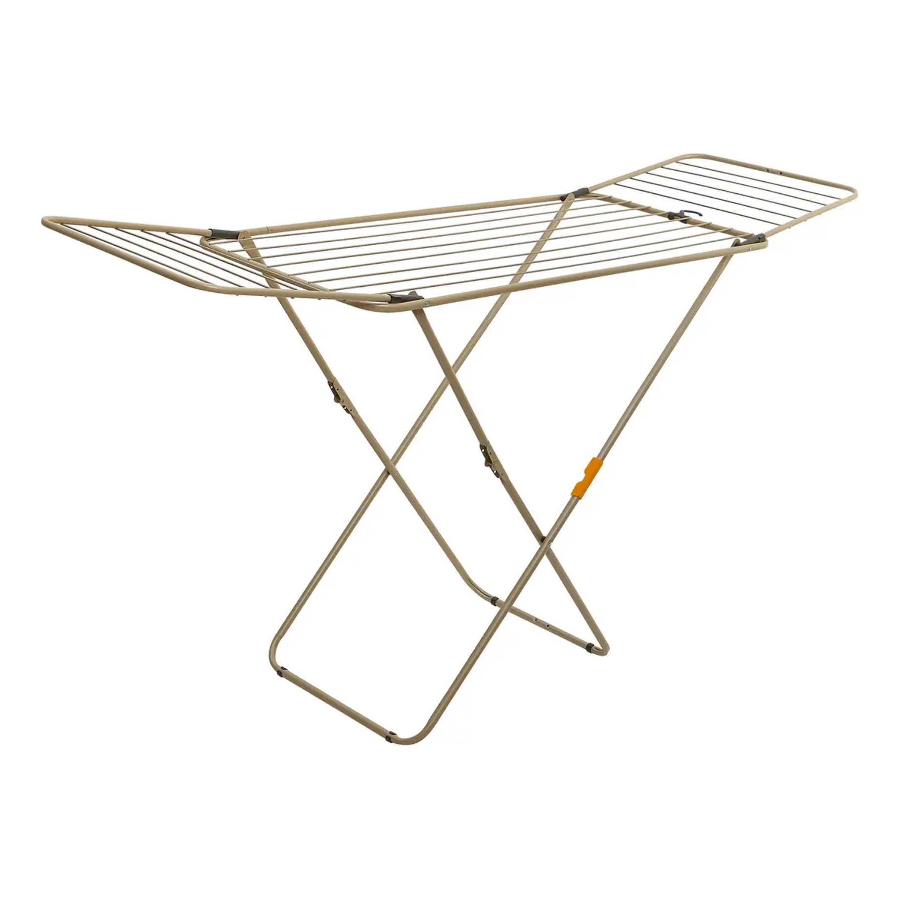 Étendoir à linge Sahana pont L.176cm pliable beige