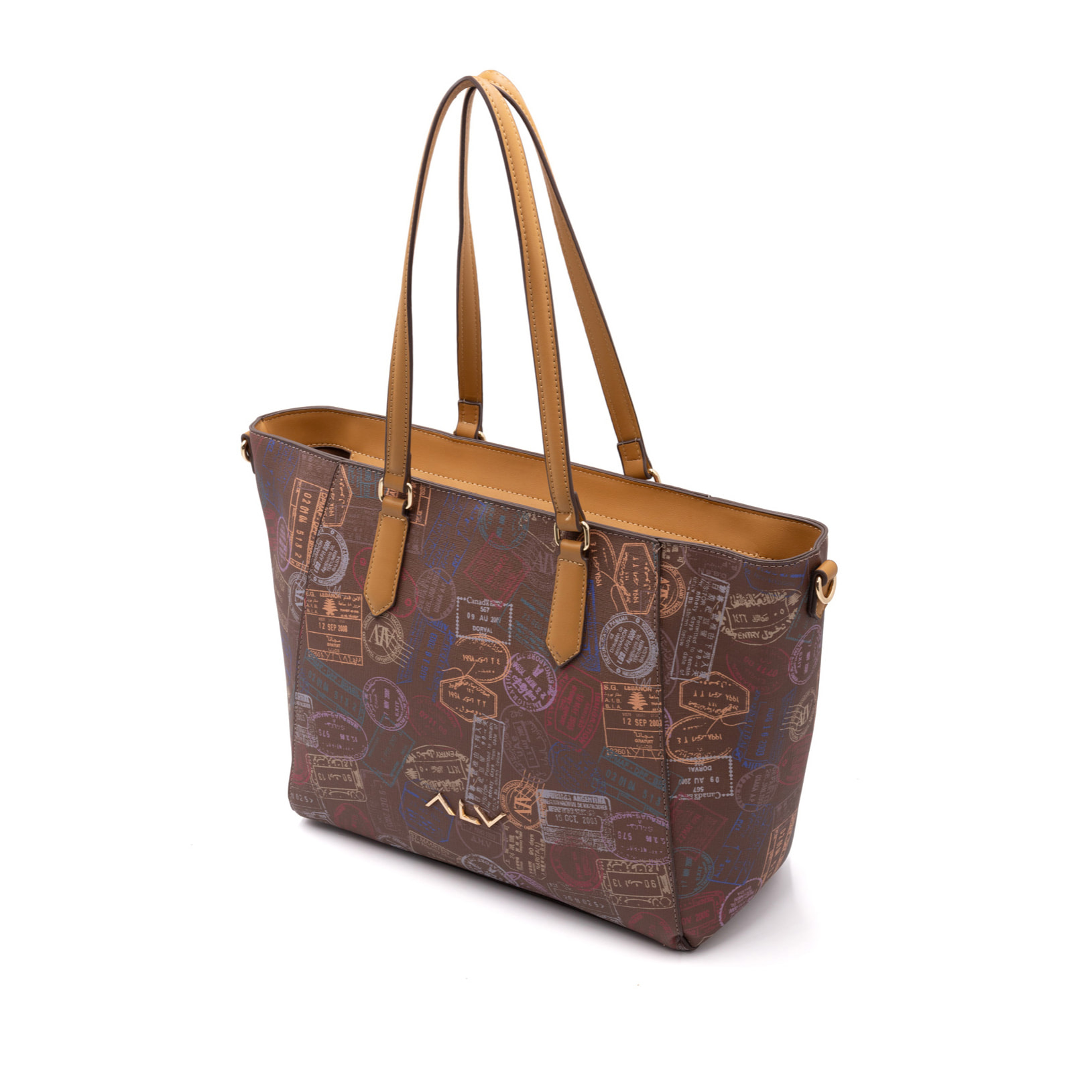 Borsa a spalla  da donna Poliuretano Prodotto alla Moda 44x16x28 cm