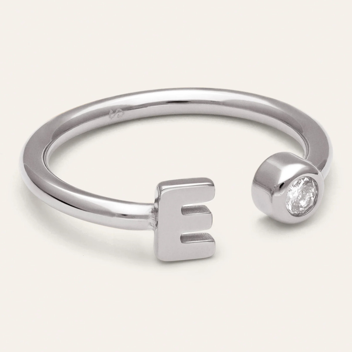 Anello Personalizzato Letter Spark  Acier