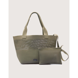 Bolso Shopper Kaki - Balessia Big