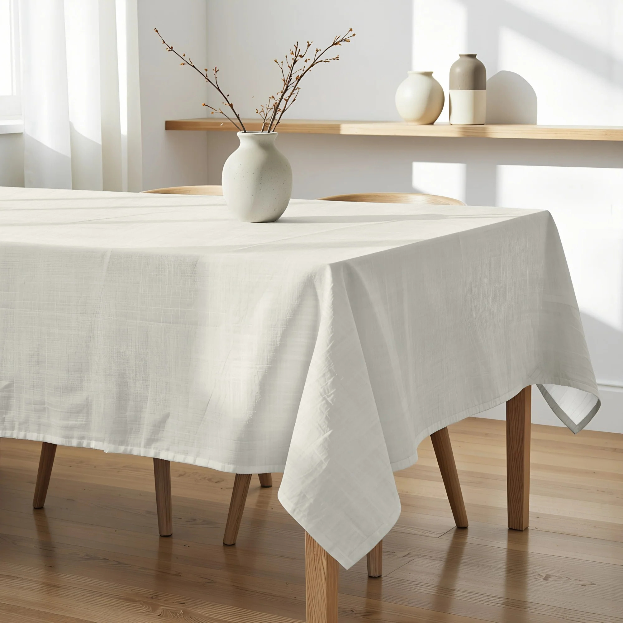 Nappe en résine anti-taches Beige Clair
