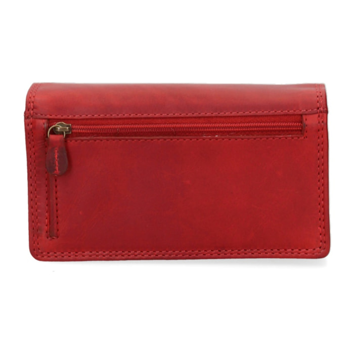 Portafoglio uomo in vera pelle - Modello Eamon Pro - Casual - 17.0 x 10.0 x 3.0 cm