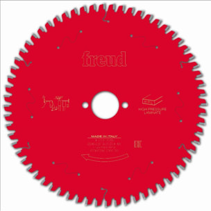 Lame pour scie circulaire portative FREUD - Ø216 2,8/1,8 AL30 Z64 TP -3° - F03FS09872 -FR16H001M