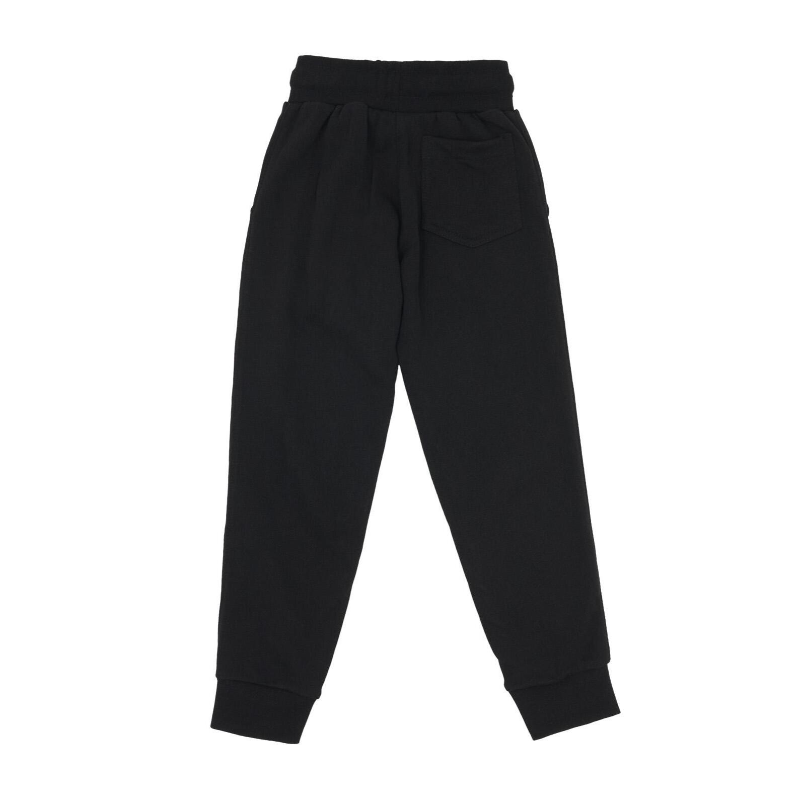 Pantalones de sudadera básicos con logo grande para niños
