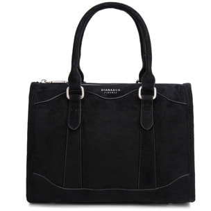 Borsa a mano da donna - Modello Erisia Prime - 100% pelle vegana PU - 27.5 x 22.0 x 14.0 cm