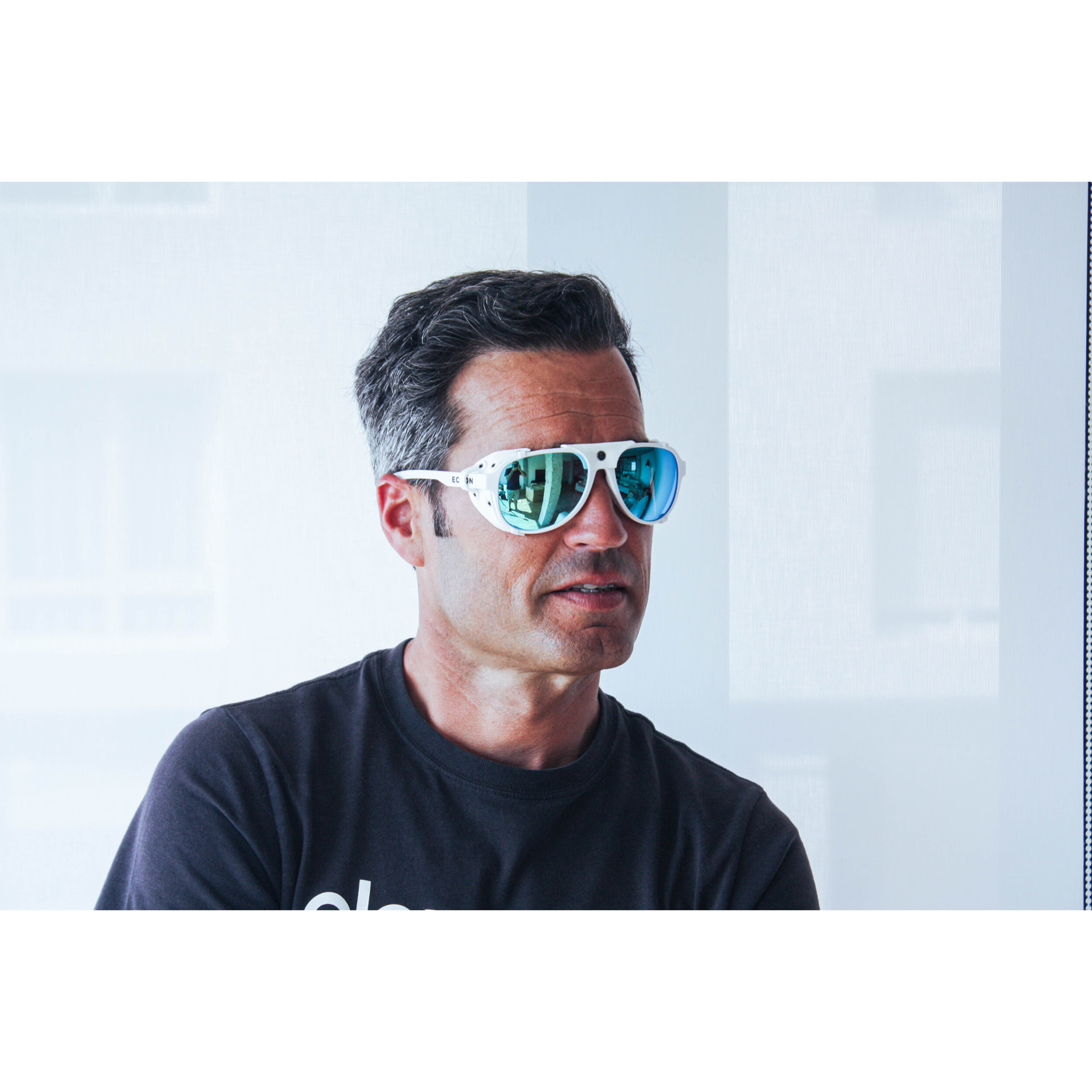 Gafas de sol OCEAN MAUI - montura blanca / lentes Revo azules