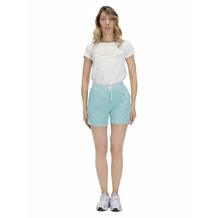 Pantalón corto de rizo de mujer Silence Work