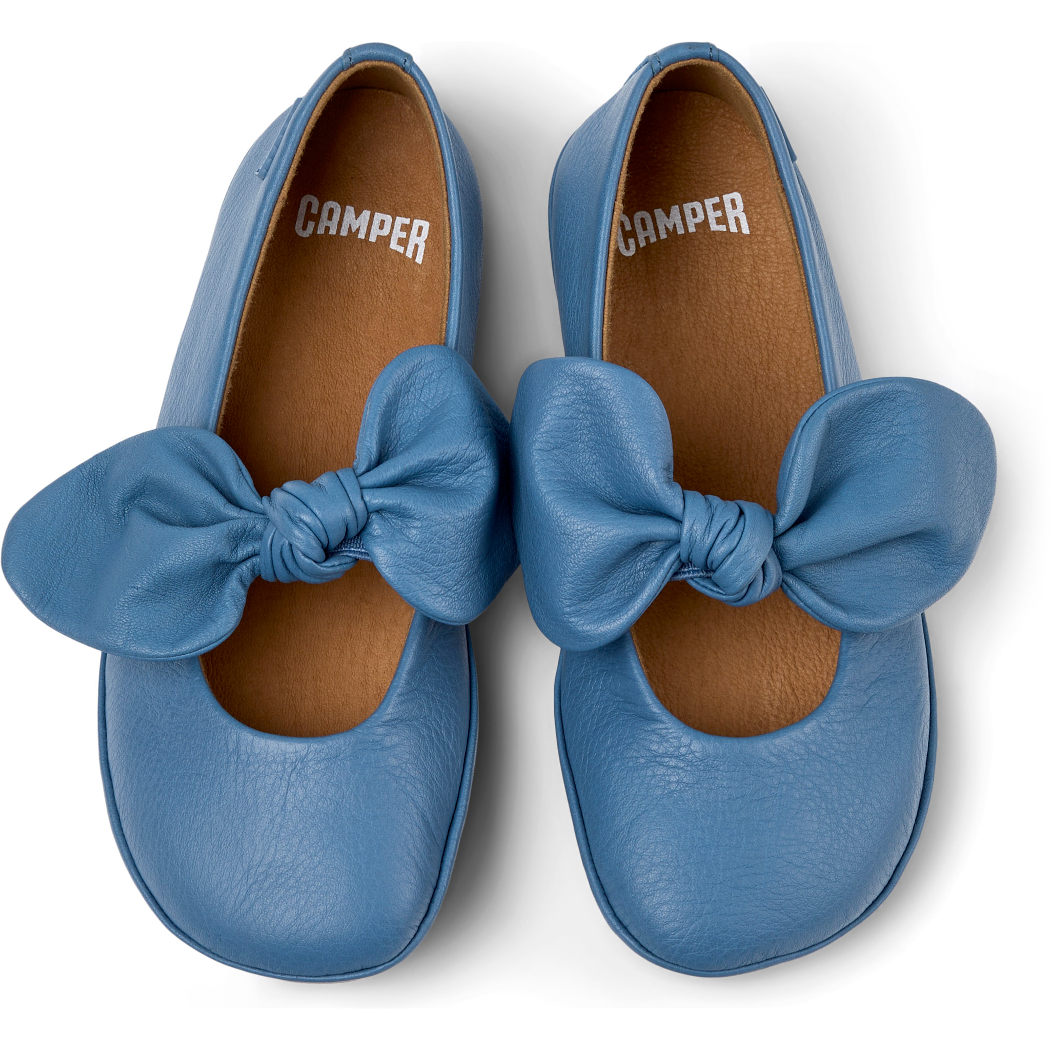 Bailarinas - CAMPER Right - Azul - Cuero liso