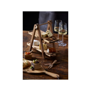 Ensemble de service en acacia