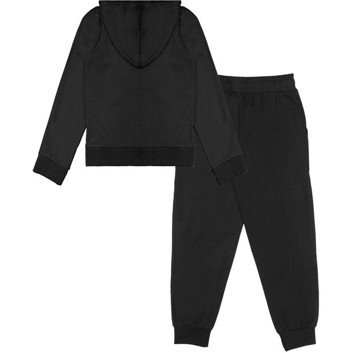 Chándal Leone Sporty para niña en algodón sin cepillar