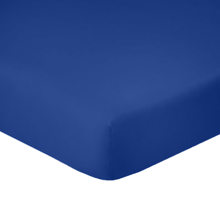 Drap housse - bonnet 28cm 100% coton 57fils ocean
