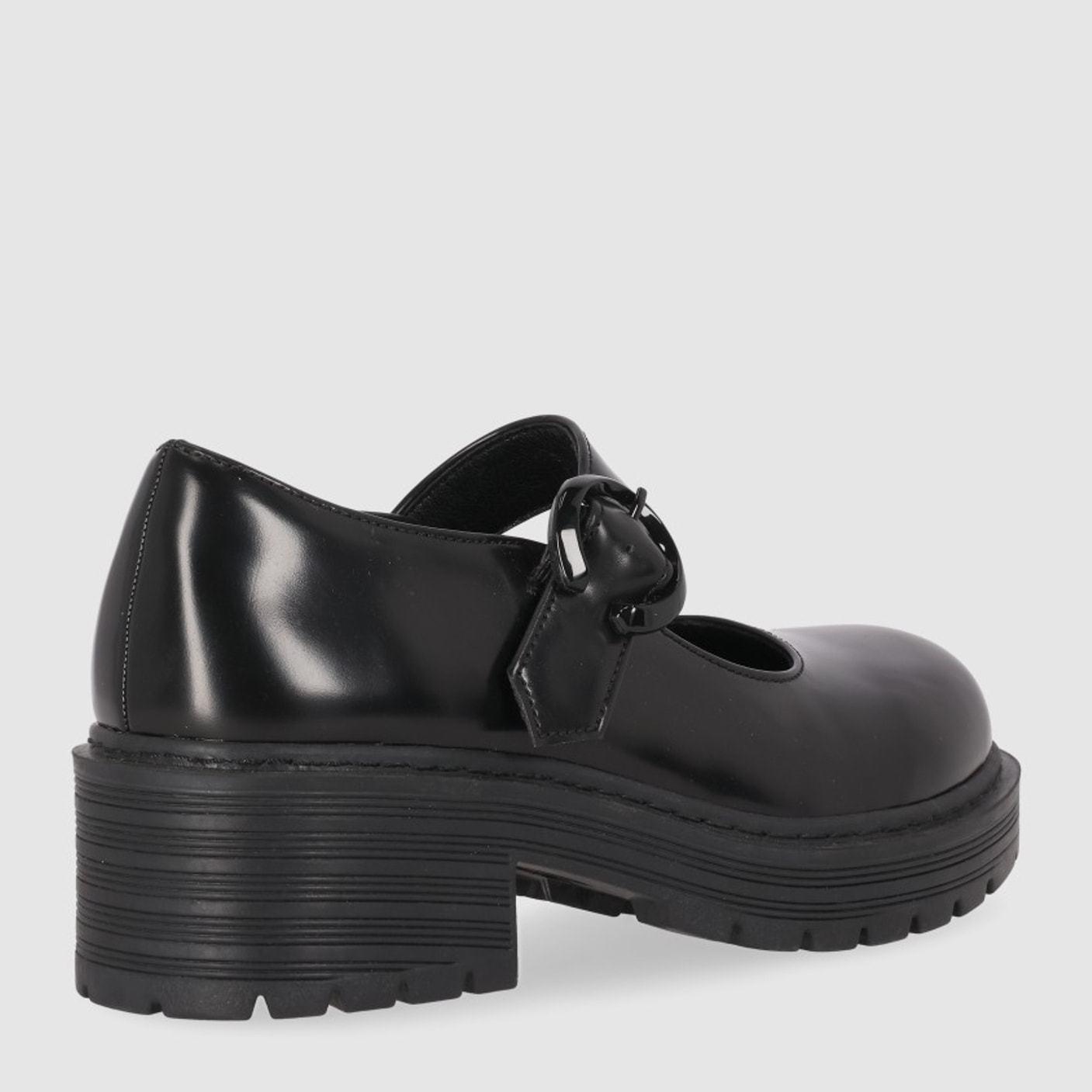 Zapatos - Negro - Tacón: 5 cm