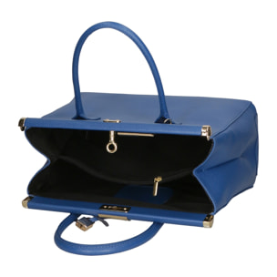 Borsa a mano da donna - Modello Aleria - Vera pelle - 35.0 x 26.0 x 16.0 cm