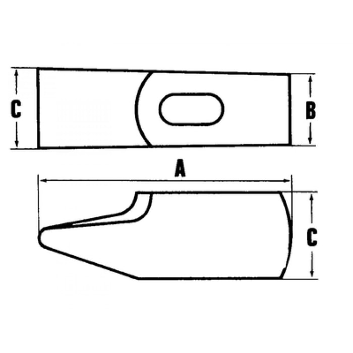 Marteau rivoir de mécanicien protect 36 - MOB - 6675060301