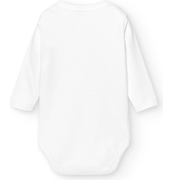 Body bebé manga larga cuello americano