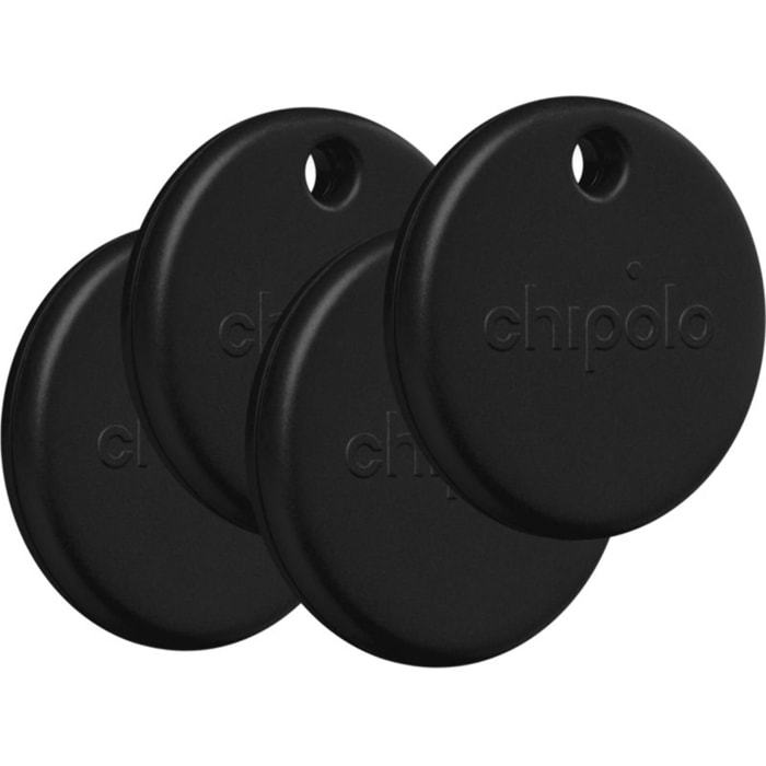 Tracker GPS CHIPOLO POP porte cléfs x4 noir