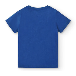 Camiseta de niño azul