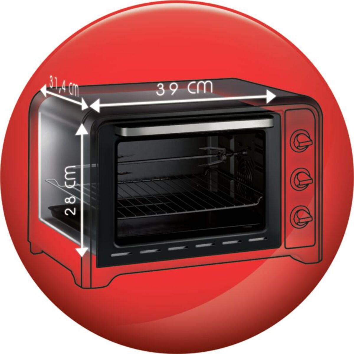 Mini four MOULINEX OX485E10