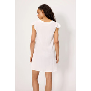 Vestito corto Bianco