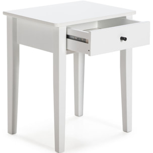 Table de chevet 1 tiroir en bois - STAN