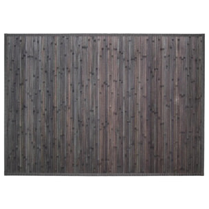 Tapis 120x70cm Bambou latté gris