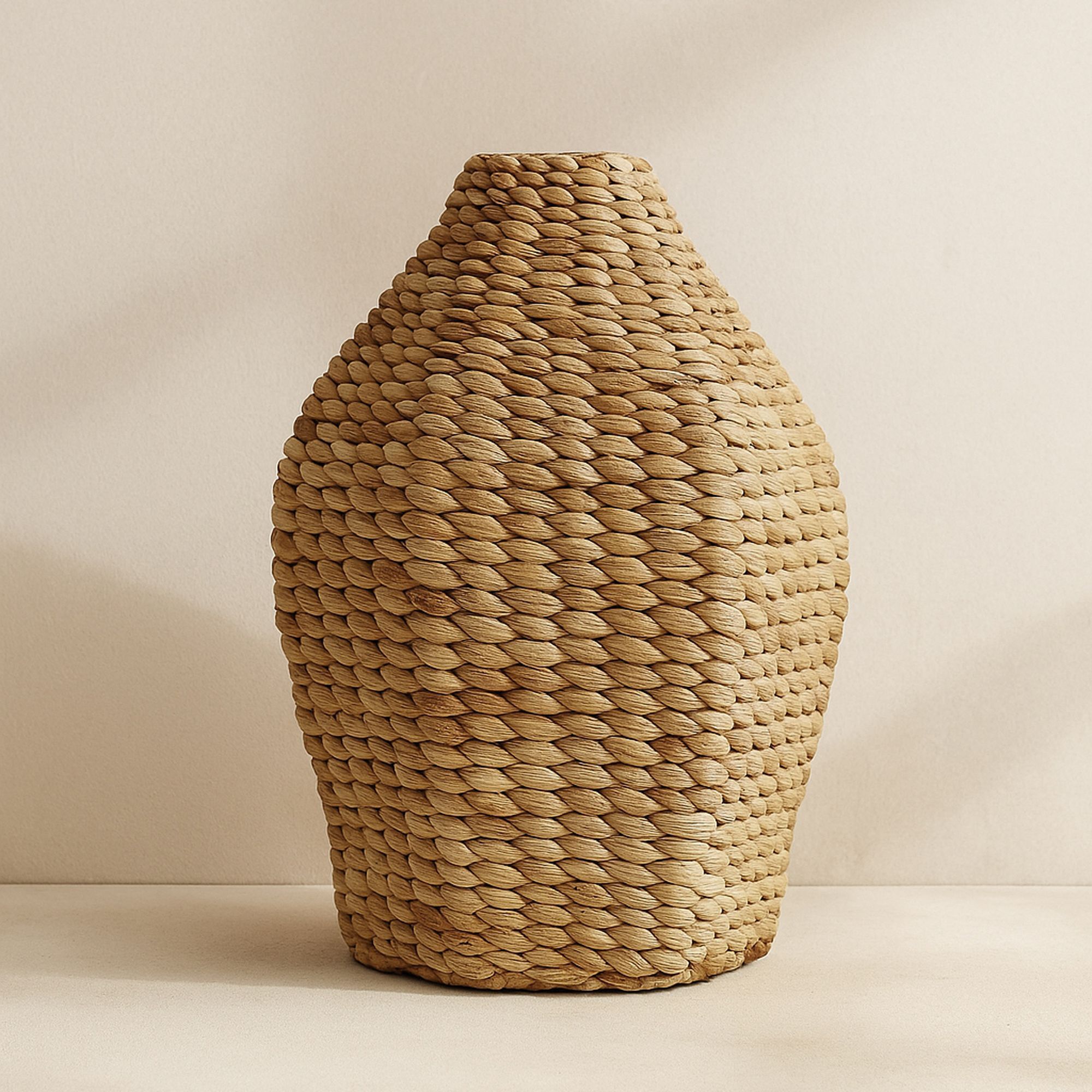 Jarre en jacinthe d'eau h47cm ALIA