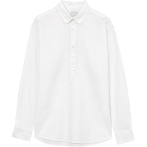 Camicia classica in lino