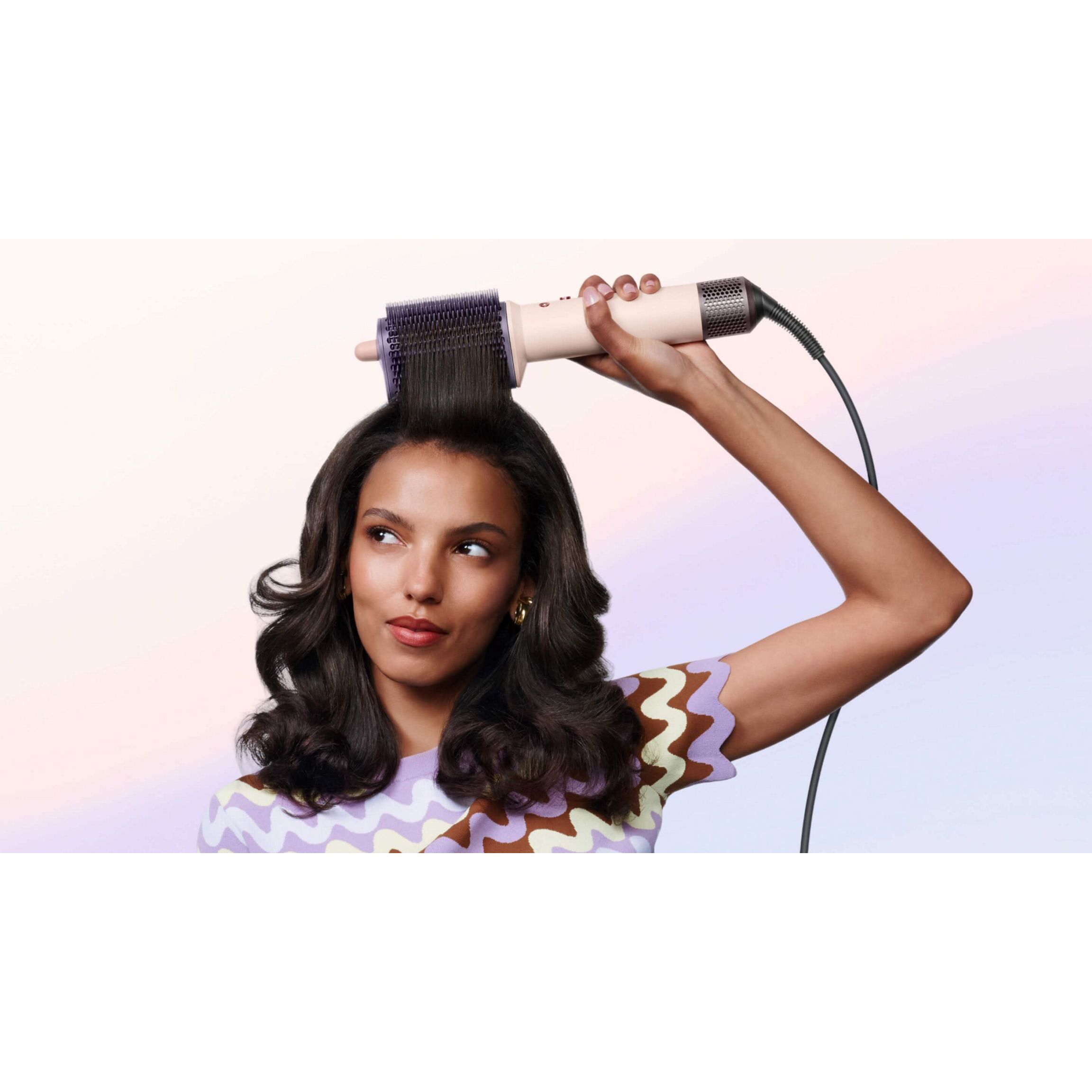 Brosse soufflante Dyson Airsmooth™ (Rose céramique)