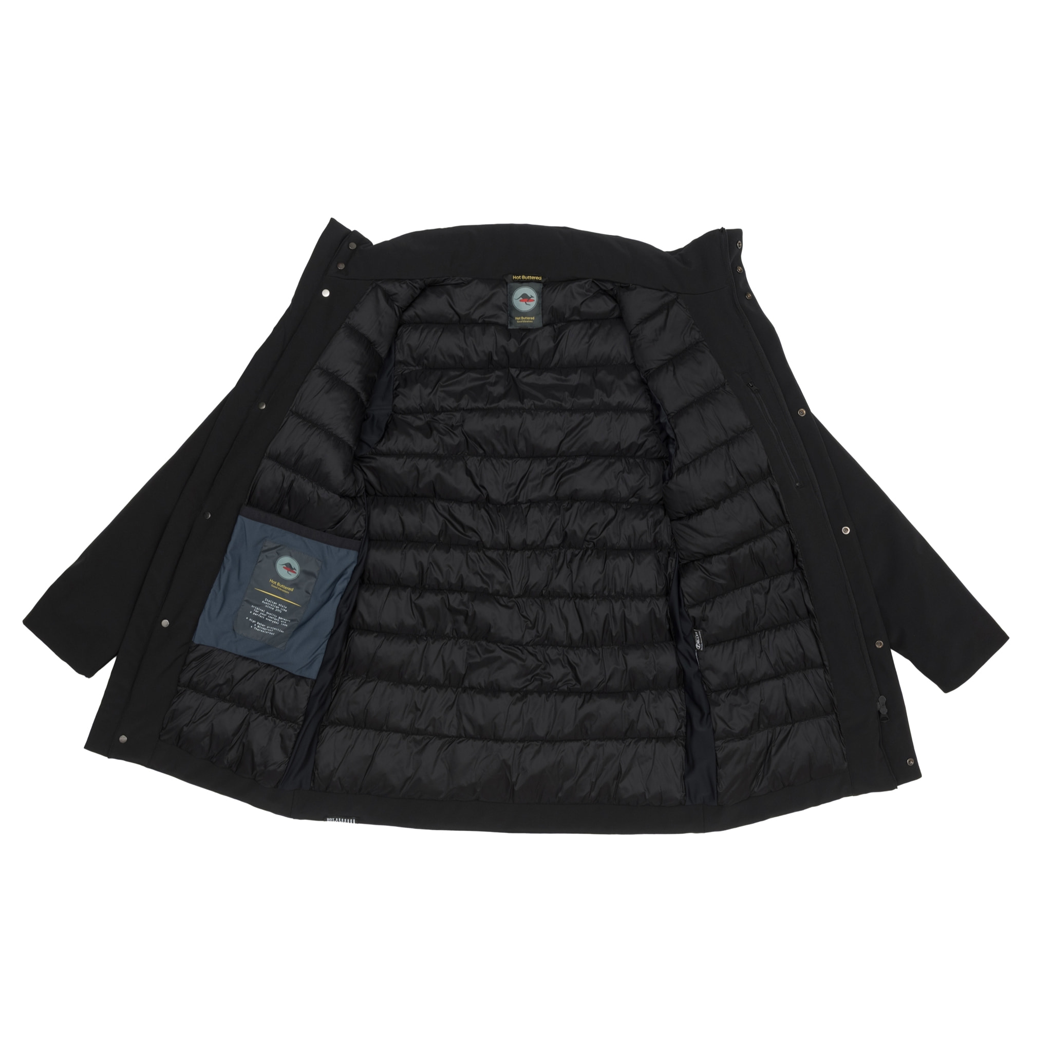 Giacca Hot Buttered termica impermeabile Shakotan Nero