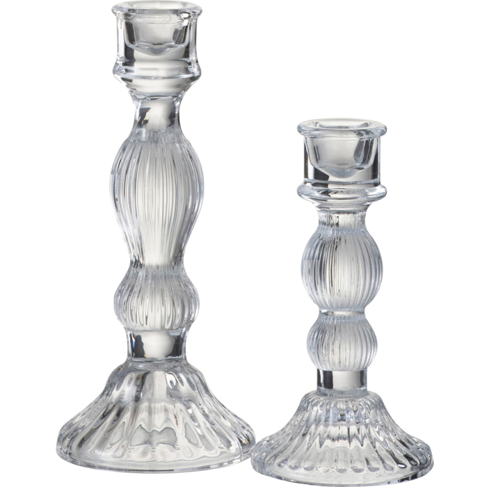 J-Line chandelier Bol - verre - transparent - large