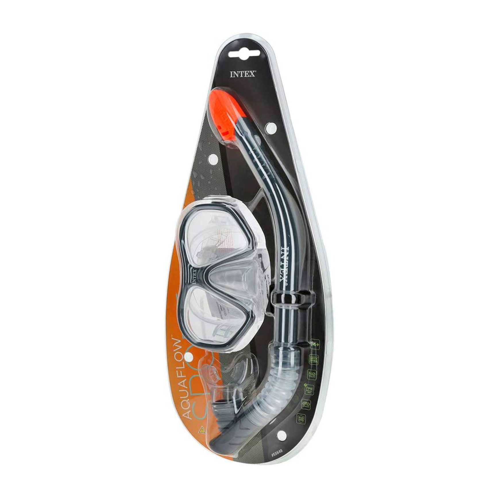 Intex Set Maschera e Boccaglio Reef Rider