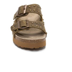 SANDALIA PLATAFORMA BILLOWY CAQUI