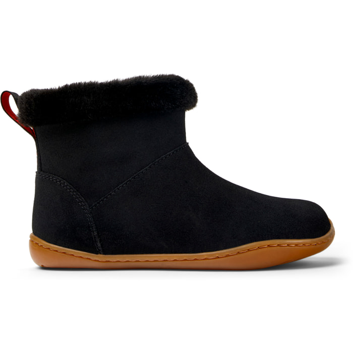 CAMPER Peu Cami - Botines Infantil Negro