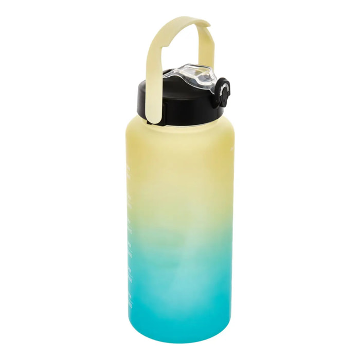 Gourde avec paille 2L