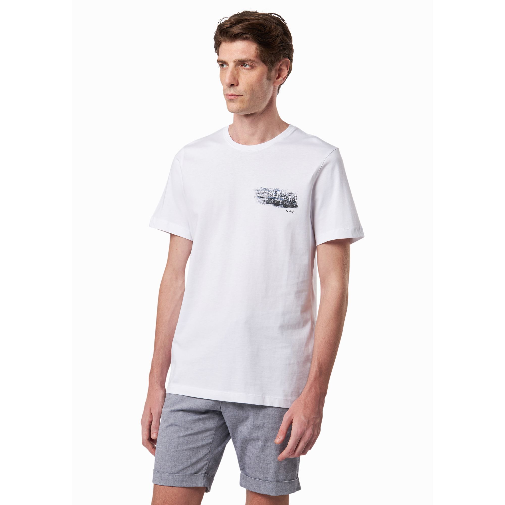 T-SHIRT BIANCO CONBIPEL