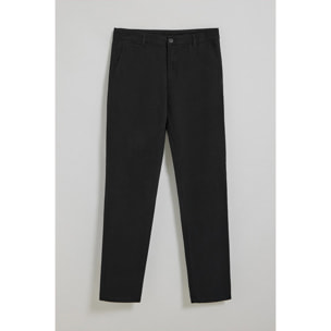 Pantalón chino Vanya negro con bordado Polo Club