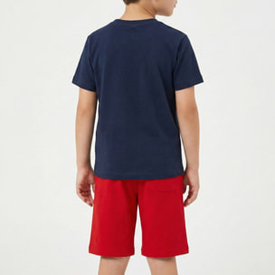 Set t-shirt e bermuda jersey