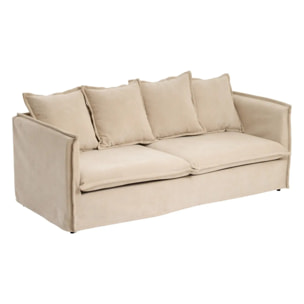 Canapé Odile 3 places beige