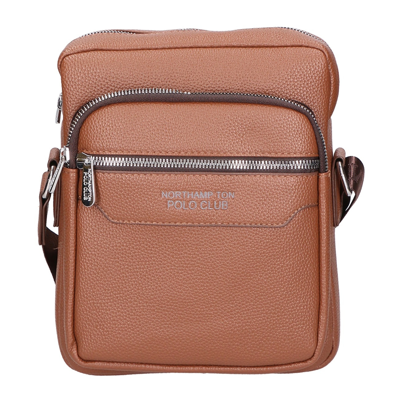 Borsa a tracolla uomo - Modello False - 100% pelle PU - 20.0 x 24.0 x 10.0 cm