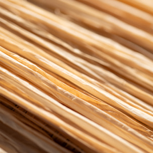 Abat-jour parasol raphia volanté - Naturel